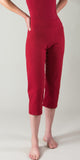 #424 Soft Waist Capri Length Yoga Pants