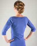 #712 V Neck  Sleeve T Shirt